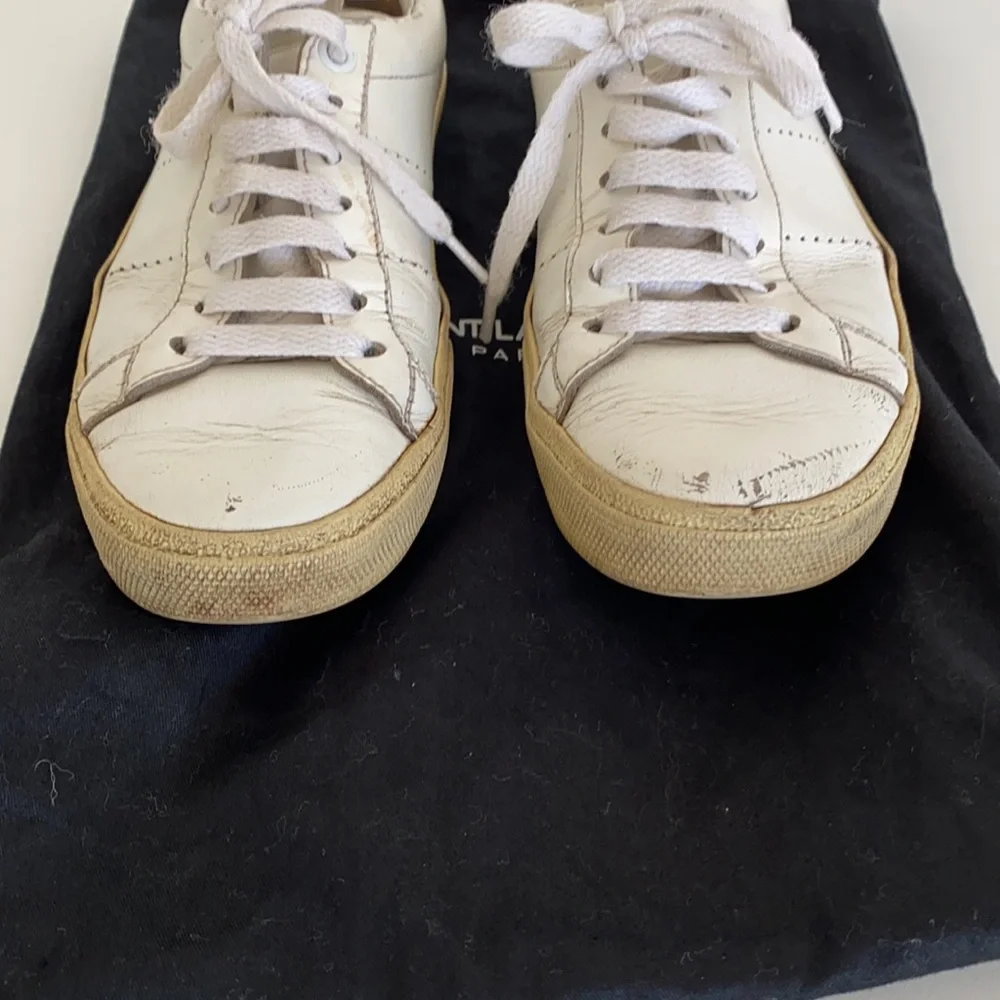 Saint Laurent Court Classic Sneakers - Picture 3 of 8